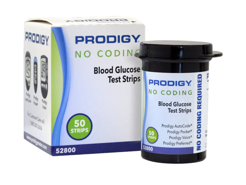 Prodigy Test Strips